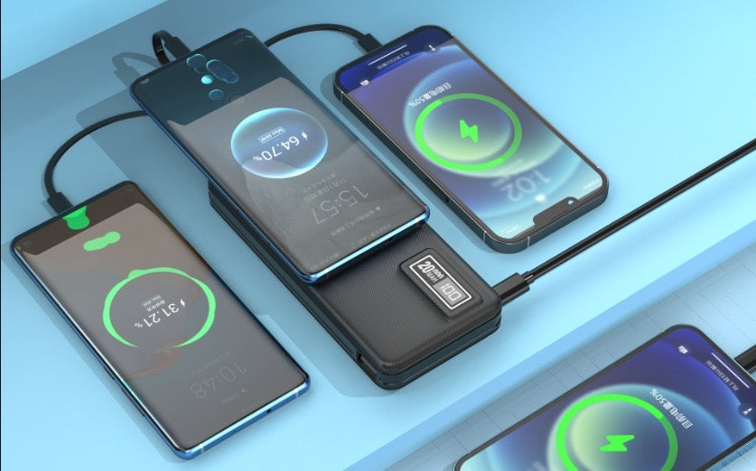 Aspor A300 | Powerbank avec câbles intégrés 10 000 mAh