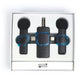 Microphone cravate sans fil K15 | Double microphone Lavalier avec bonnette