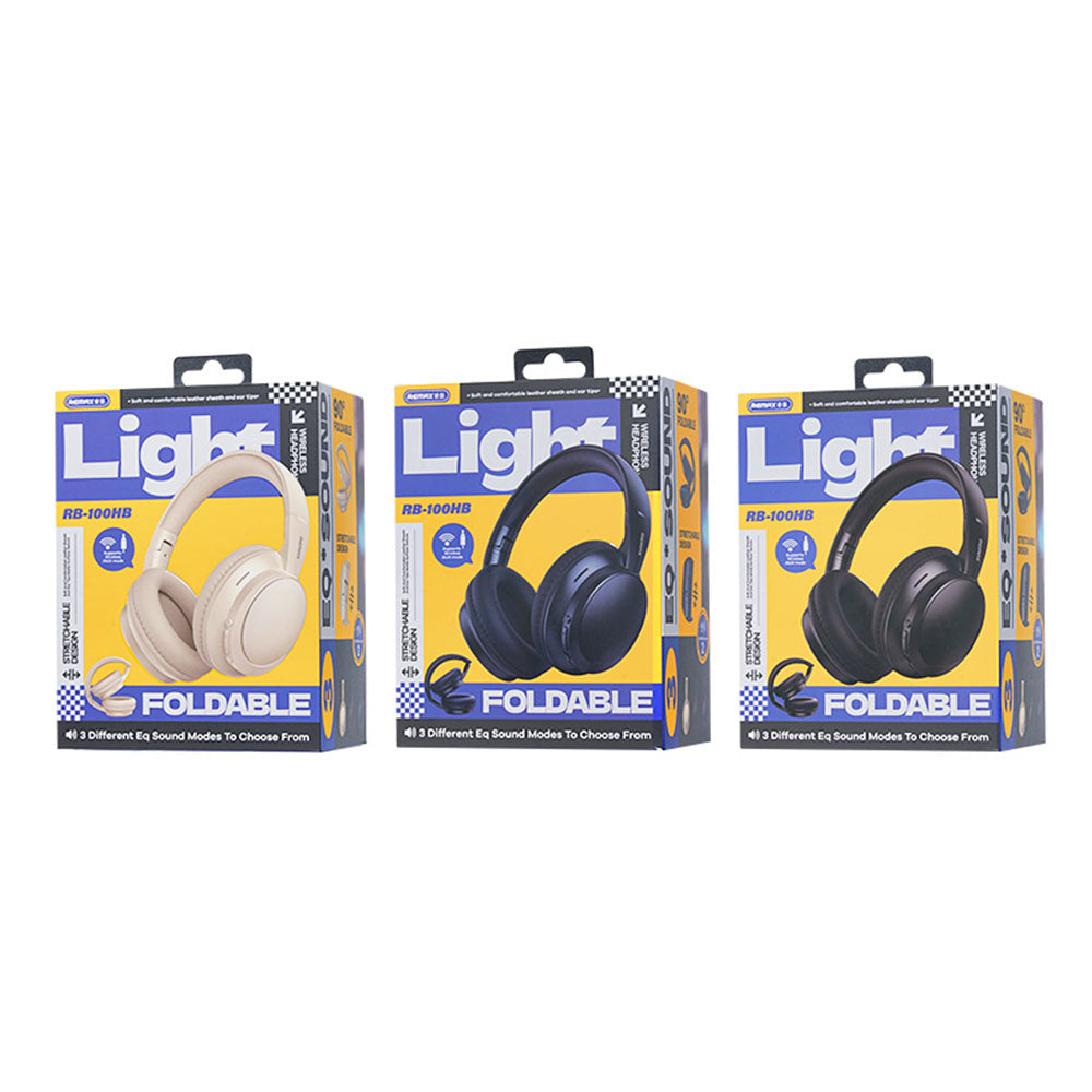 Remax RB-100HB | Casque audio sans fil avec grande autonomie