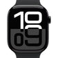 Modio MW21 | Montre connectée avec trois paires de bracelets | Couleur noire