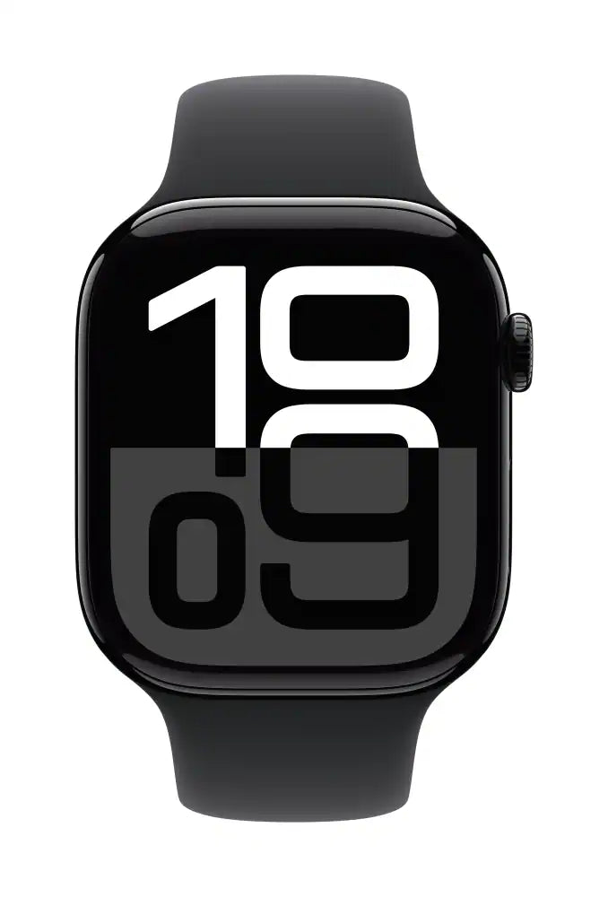 Modio MW21 | Montre connectée avec trois paires de bracelets | Couleur noire