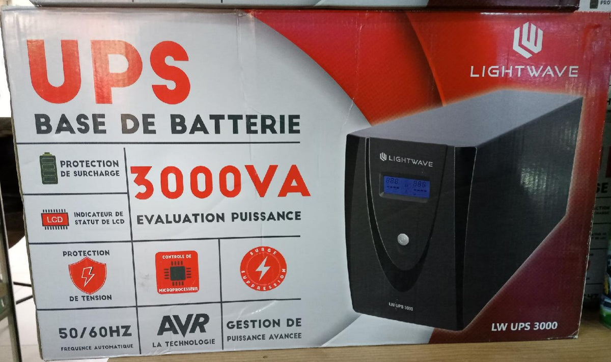 Onduleur LightWave UPS 3000VA