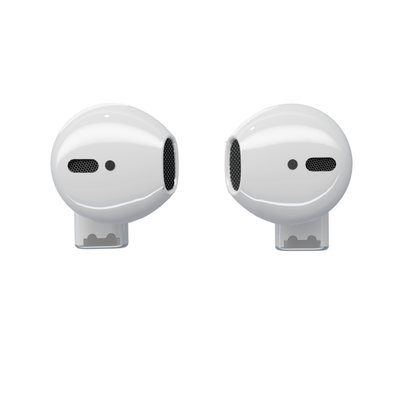 TWS Pro 5s Blanc I Ecouteurs Bluetooth sans fil