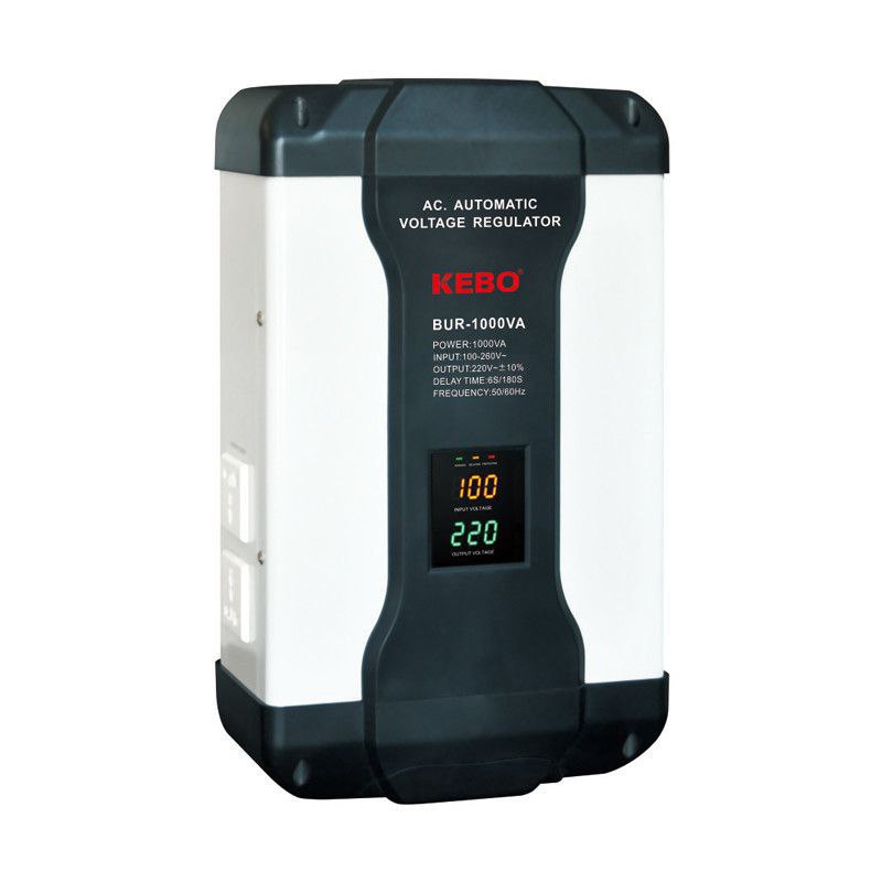 Régulateurs de tension automatiques KEBO BUR-1000VA, BUR-2000VA, BUR-3000VA et BUR-5000VA